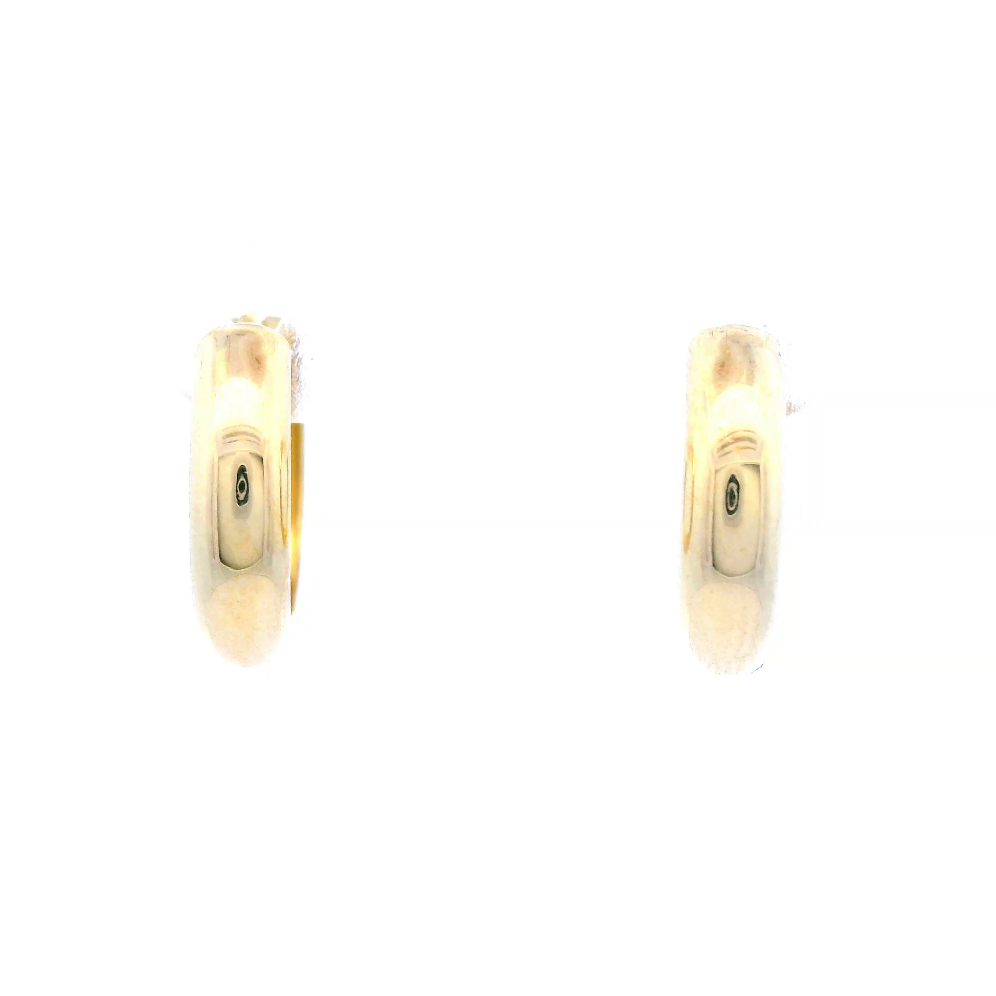 9 Carat Yellow Gold Earrings Yellow Gold Hoop Earrings