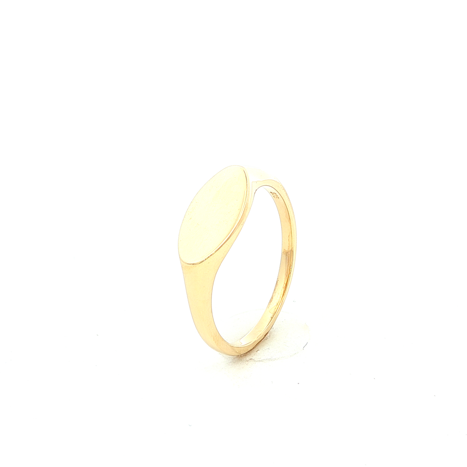 Yellow Gold Oval Dress Ring