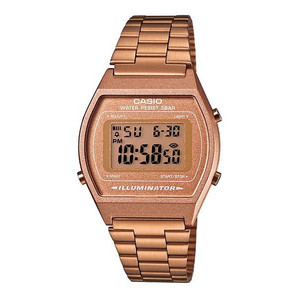 CASIO B640WC-5AD Vintage Rose Gold Digital Watch