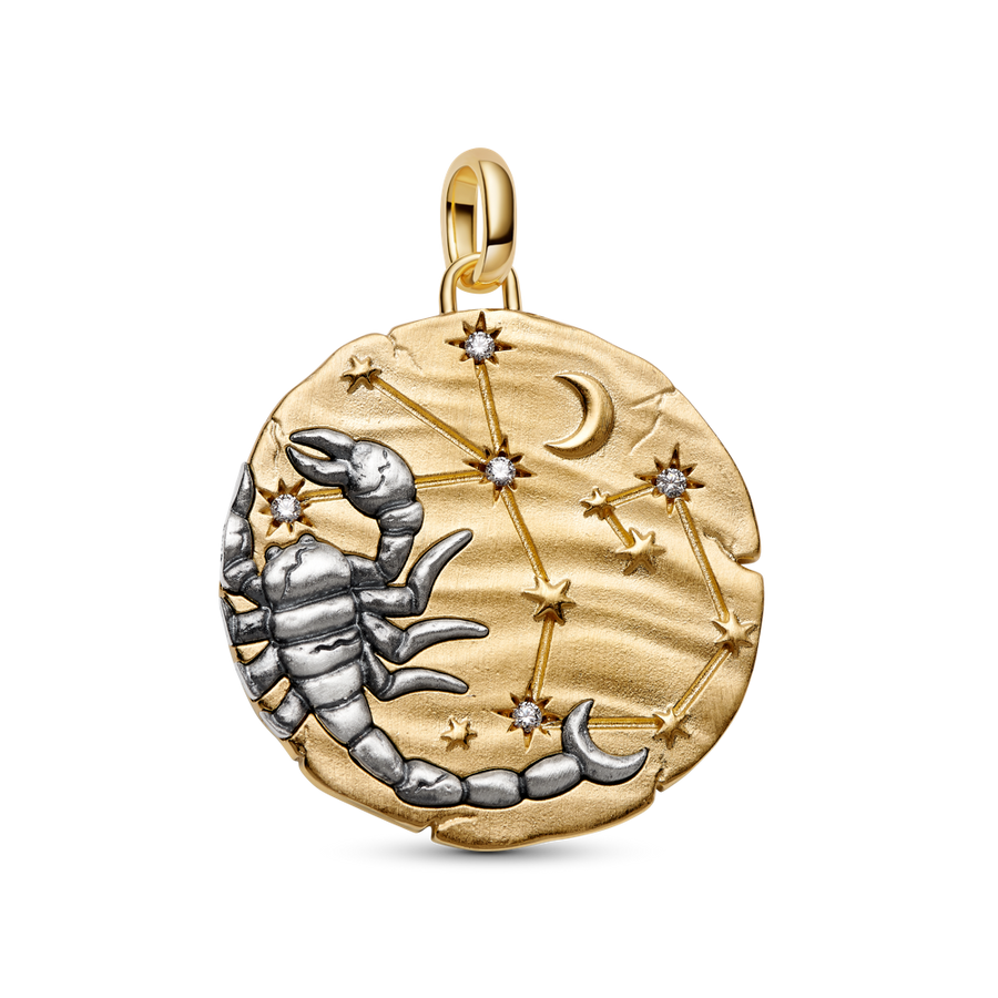Pandora Scorpio Zodiac Oversized Medallion Charm