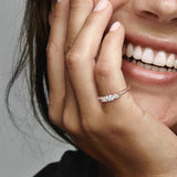 PANDORA Rose Sparkling Elegance Ring w Clear CZ