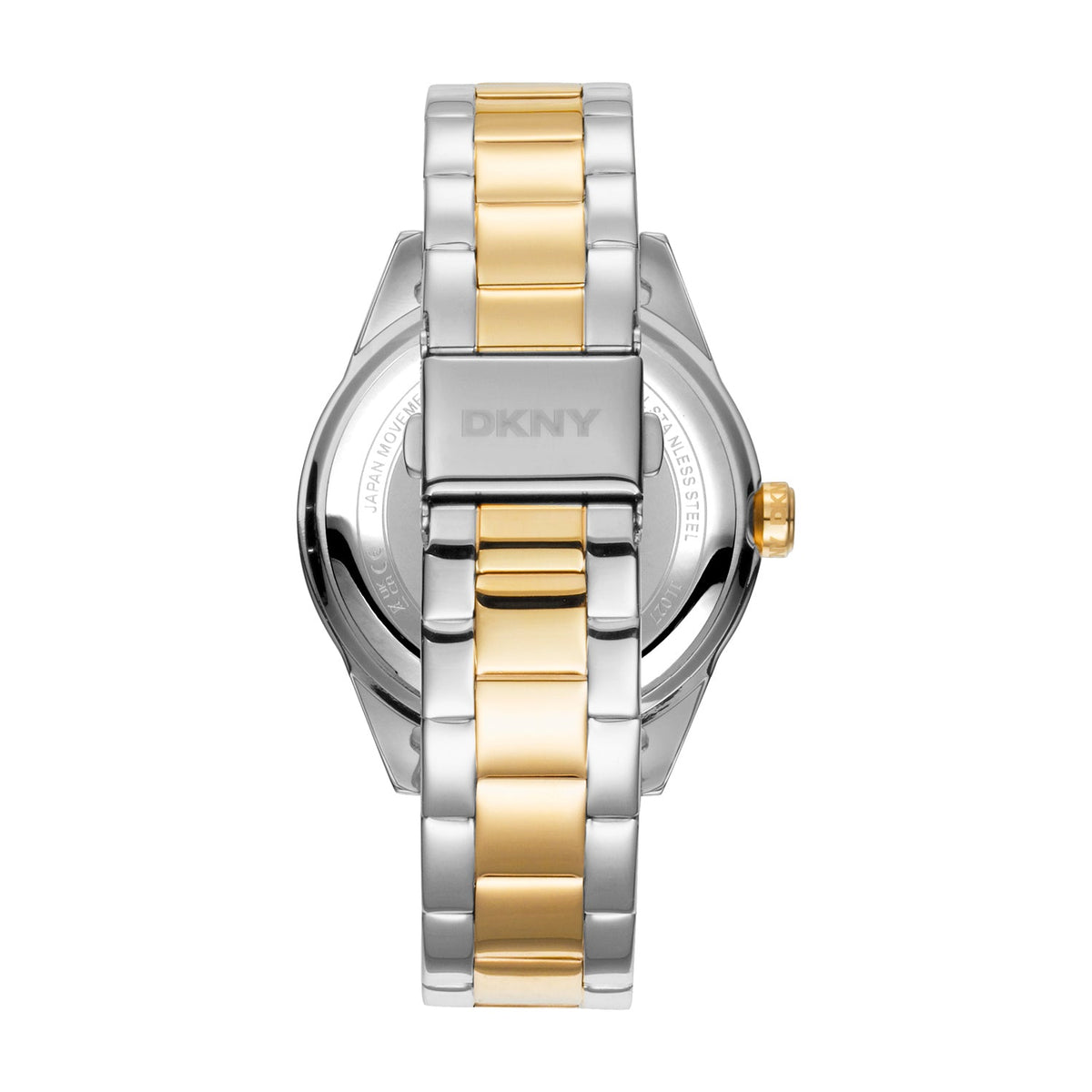 DKNY Nolita Multi Glitz Silver Dial Stainless Steel Watch