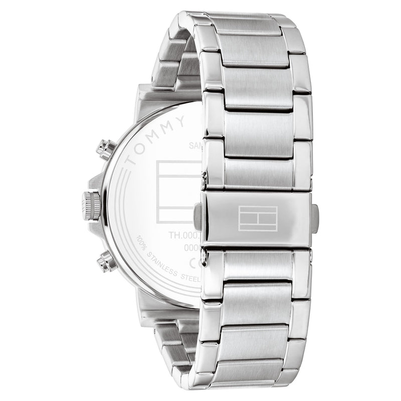Tommy Hilfiger Stainless Steel Dark Grey Dial Multi-function Men's Watch