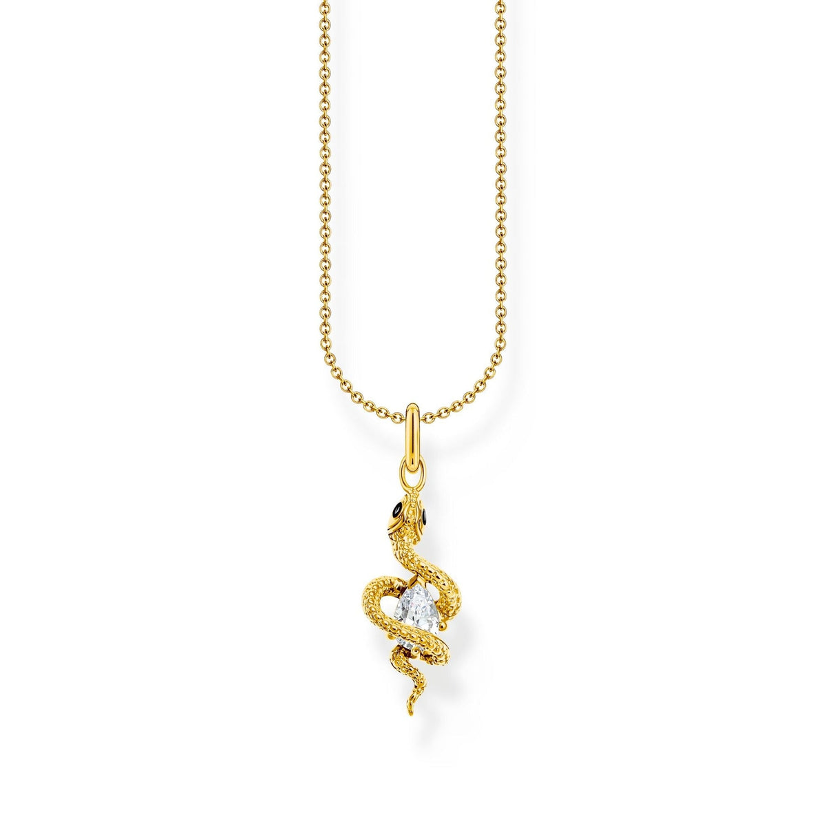 Thomas Sabo Romance Necklace With Snake Pendant