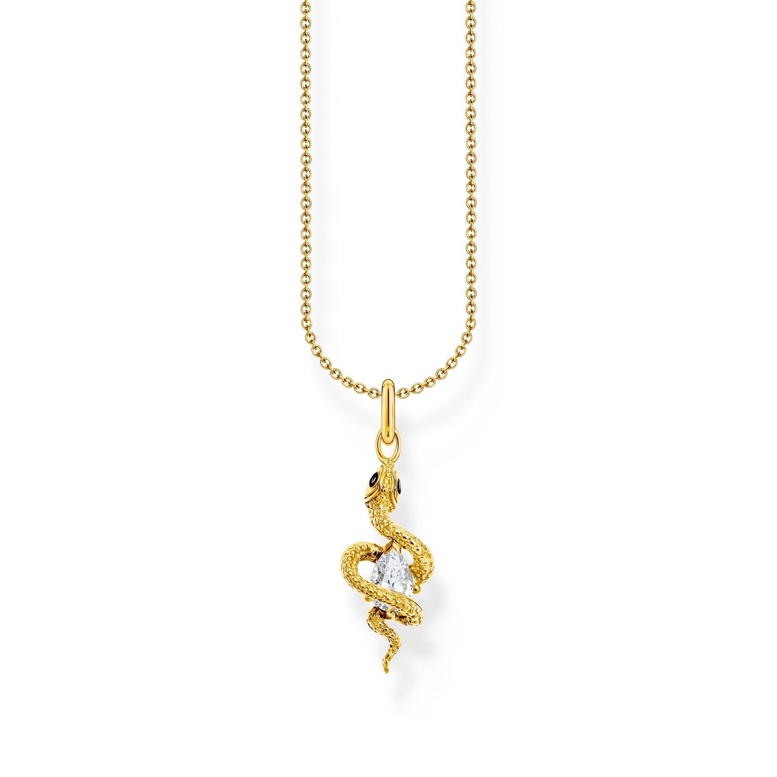 Thomas Sabo Romance Necklace With Snake Pendant