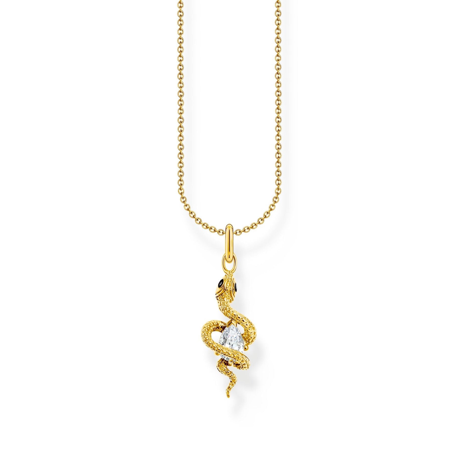 Thomas Sabo Romance Necklace With Snake Pendant