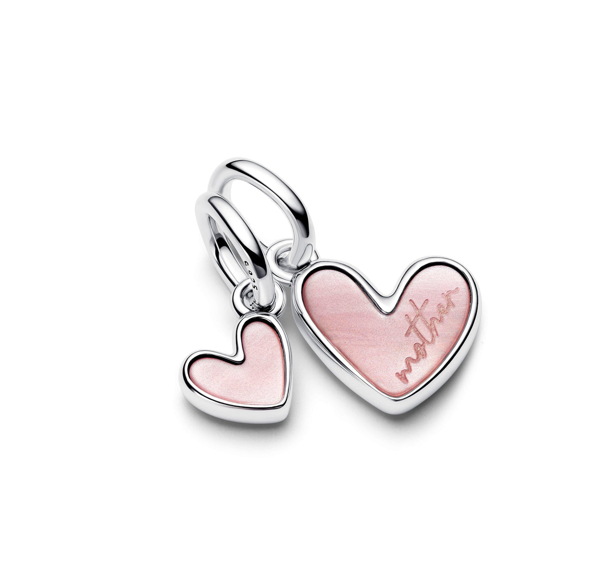 Pandora Pink Mother & Daughter Splittable Dangle Charm
