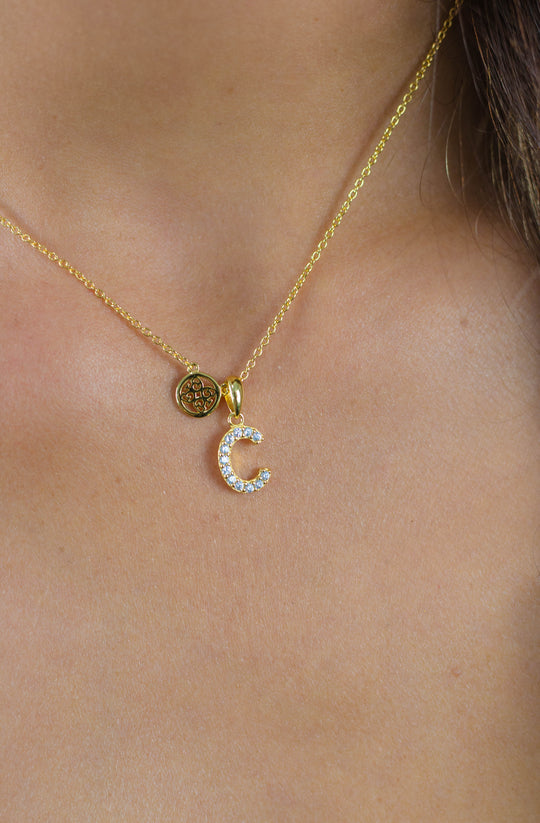Georgini Luxury Letters A Initial Pendant