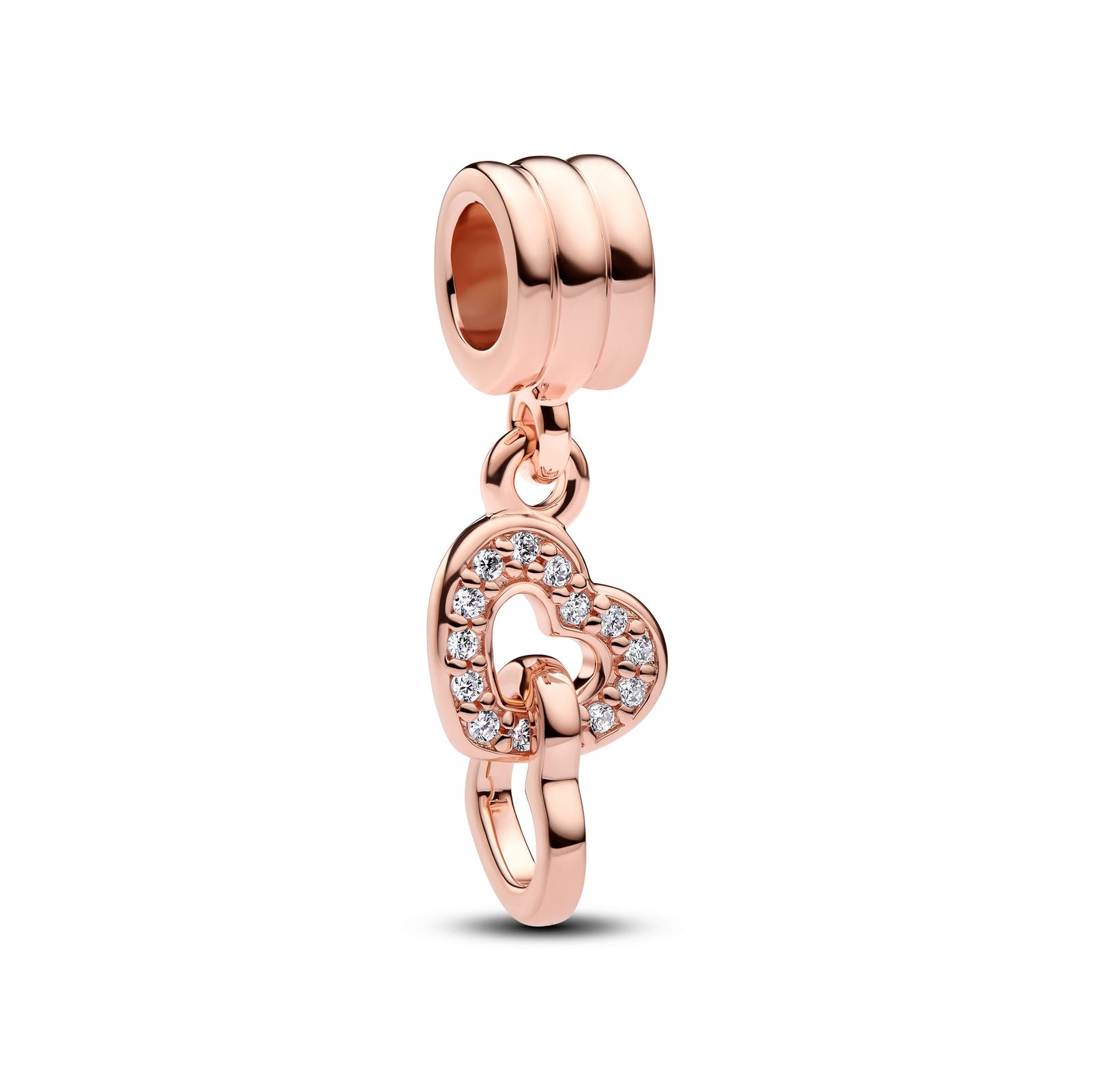 Pandora Interlocking Hearts Dangle Charm
