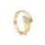 Diamond Dress Ring Set in Yellow Gold