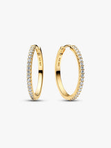 Pandora Sparkling Hoop Earrings