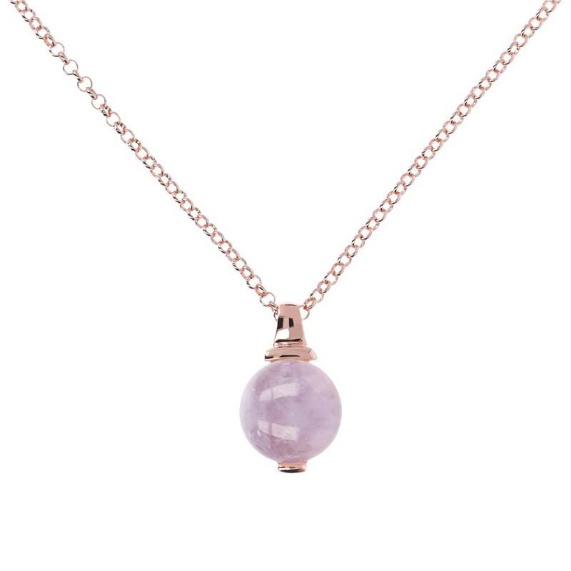Bronzallure Lavander Amethyst Necklace
