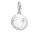 THOMAS SABO Charm Pendant "Dandelion WISHES COME TRUE"