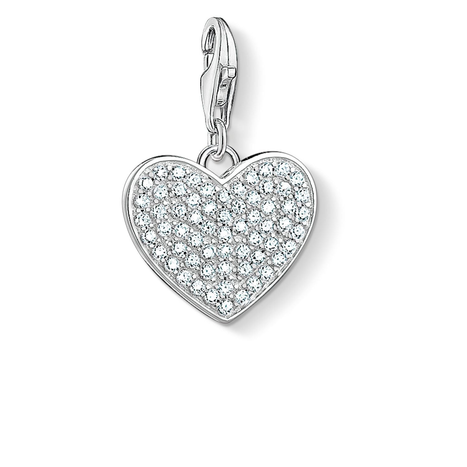 THOMAS SABO Charm Pendant "Heart Pave"