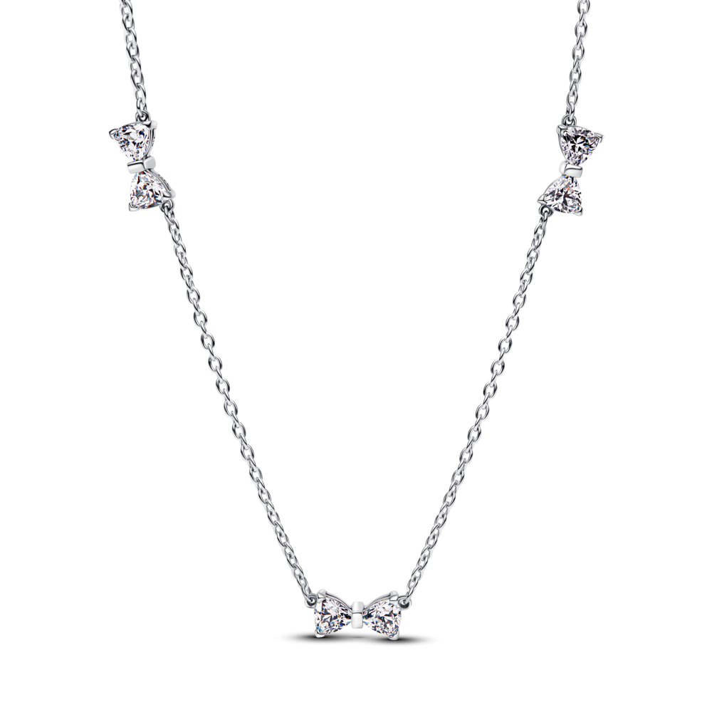 Pandora Bow Station Chain Necklace