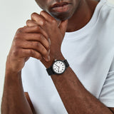 Sekonda Nova White Dial Black Silicone Unisex Watch