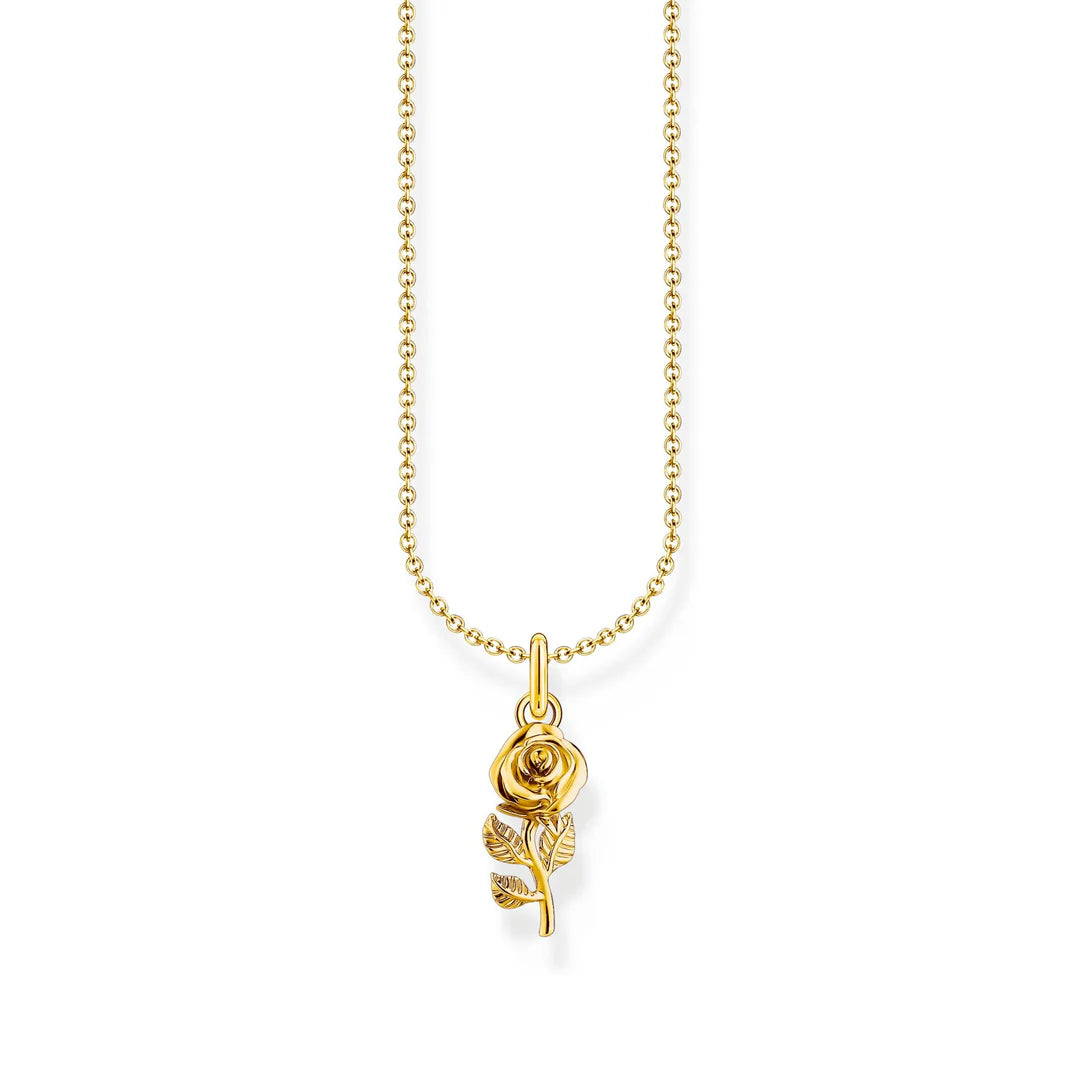 THOMAS SABO NECKLACE with Rose Pendant