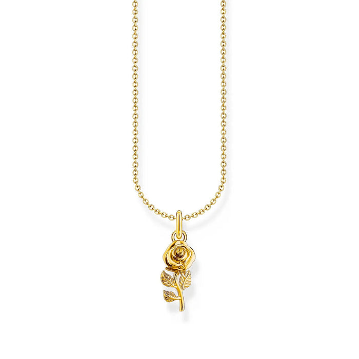 THOMAS SABO NECKLACE with Rose Pendant