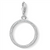 Thomas Sabo Charm Club Circle Cubic Zirconia Charm