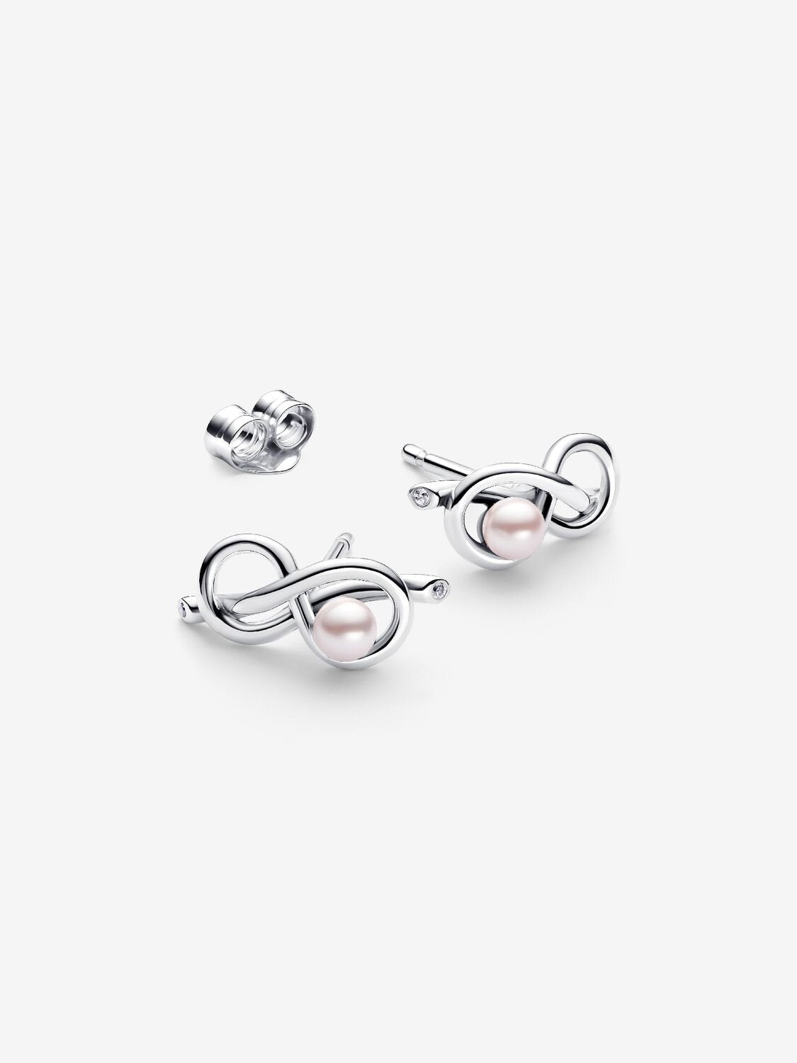 Pandora Infinity Knot Stud Earrings