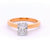 Rose Gold Oval Diamond Engagement Ring