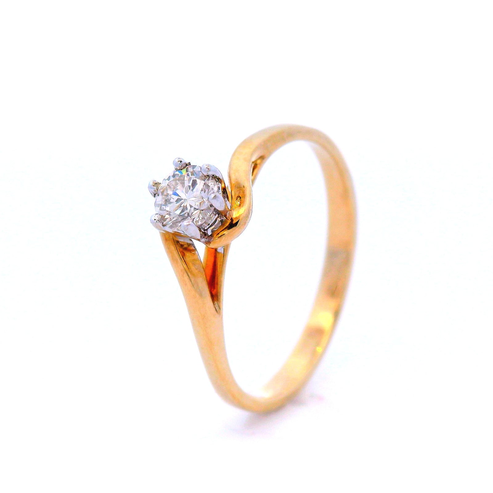 9ct Gold Diamond Engagement Ring