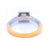 O2 18CT 2 TONE Dia RING 1 X.40CT PRINCESS SURROUNDS=.60CT