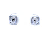 9ct White Gold Tanzanite Earrings