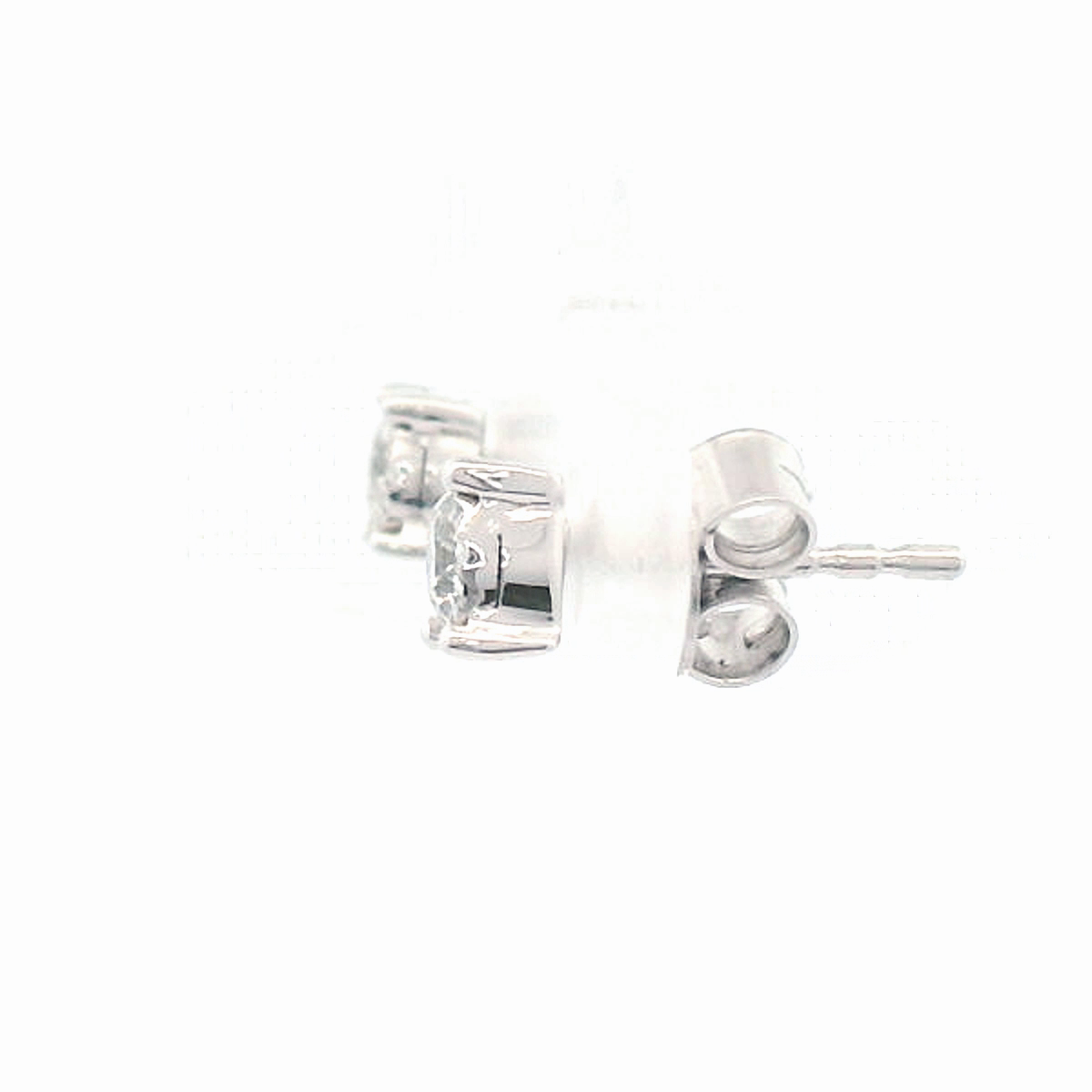 9ct White Gold 0.25ct Diamond Earrings