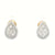 9ct Yellow Gold 0.20 carat Diamond Earrings