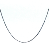 Magic Wheat Chain in White Gold