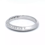 18CT W/G EZIFIT Dia SET WEDDER SZ  O