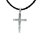 Sterling Silver Large Cross Pendant