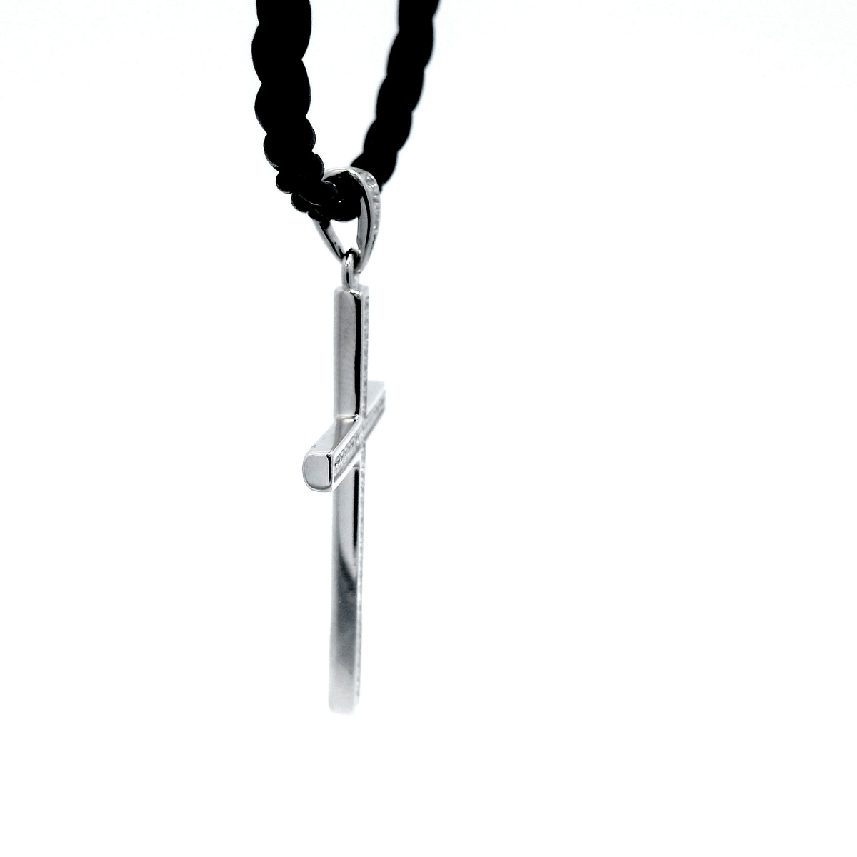 Sterling Silver Large Cross Pendant