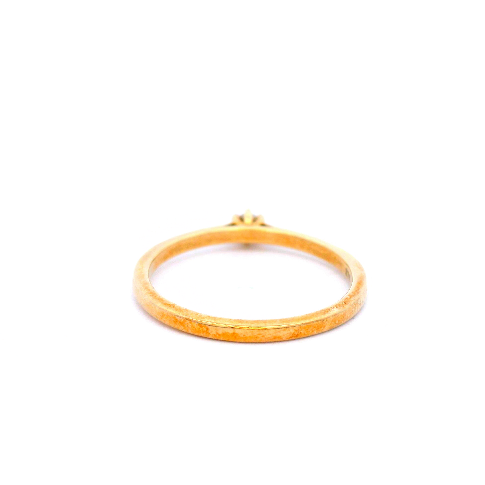 Claw Set Diamond Dress Ring in 9ct Yellow Gold