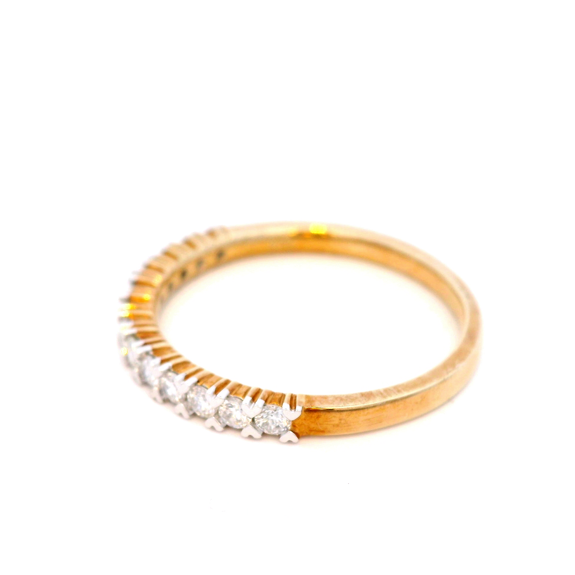 Love Anniversary Diamond Ring in Yellow Gold