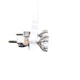 Diamond Stud  Earrngs in a White Gold 6 Claw Setting