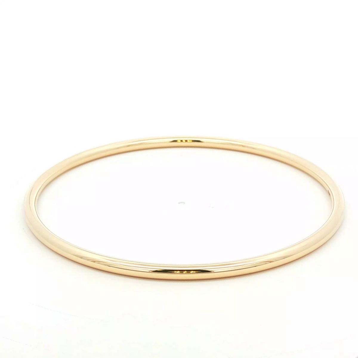3mm Golf Bangle in 9 Carat Yellow Gold