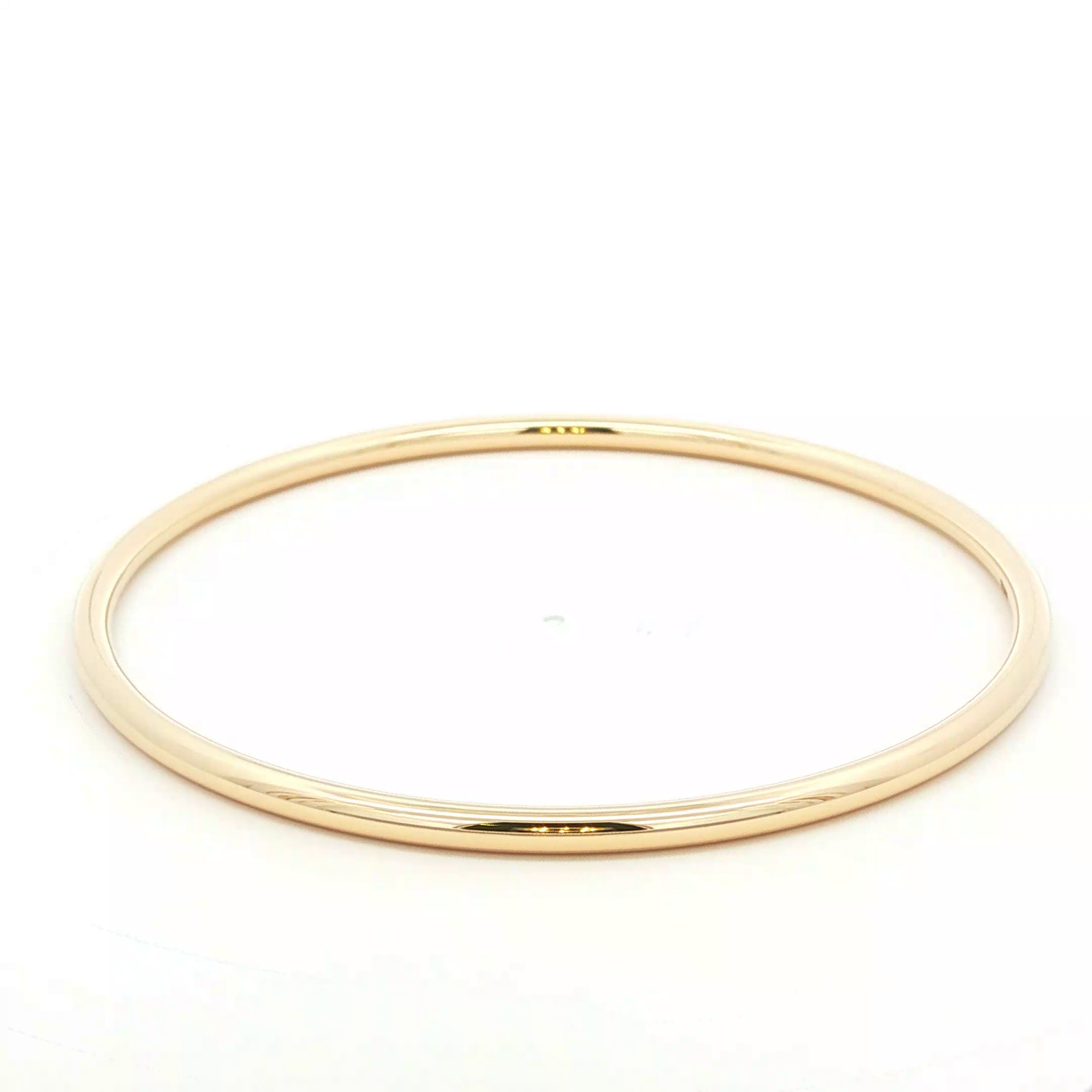 3mm Golf Bangle in 9 Carat Yellow Gold