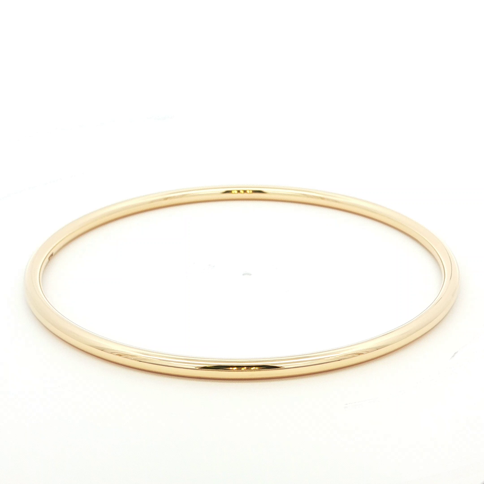 3mm Golf Bangle in 9 Carat Yellow Gold