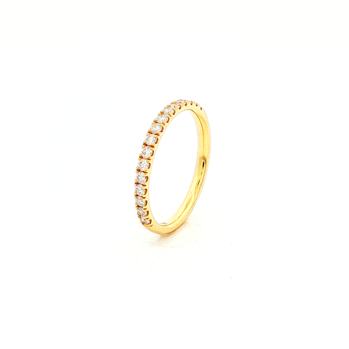 RING 18ct Yellow Gold   DIAMOND SI H SZ N