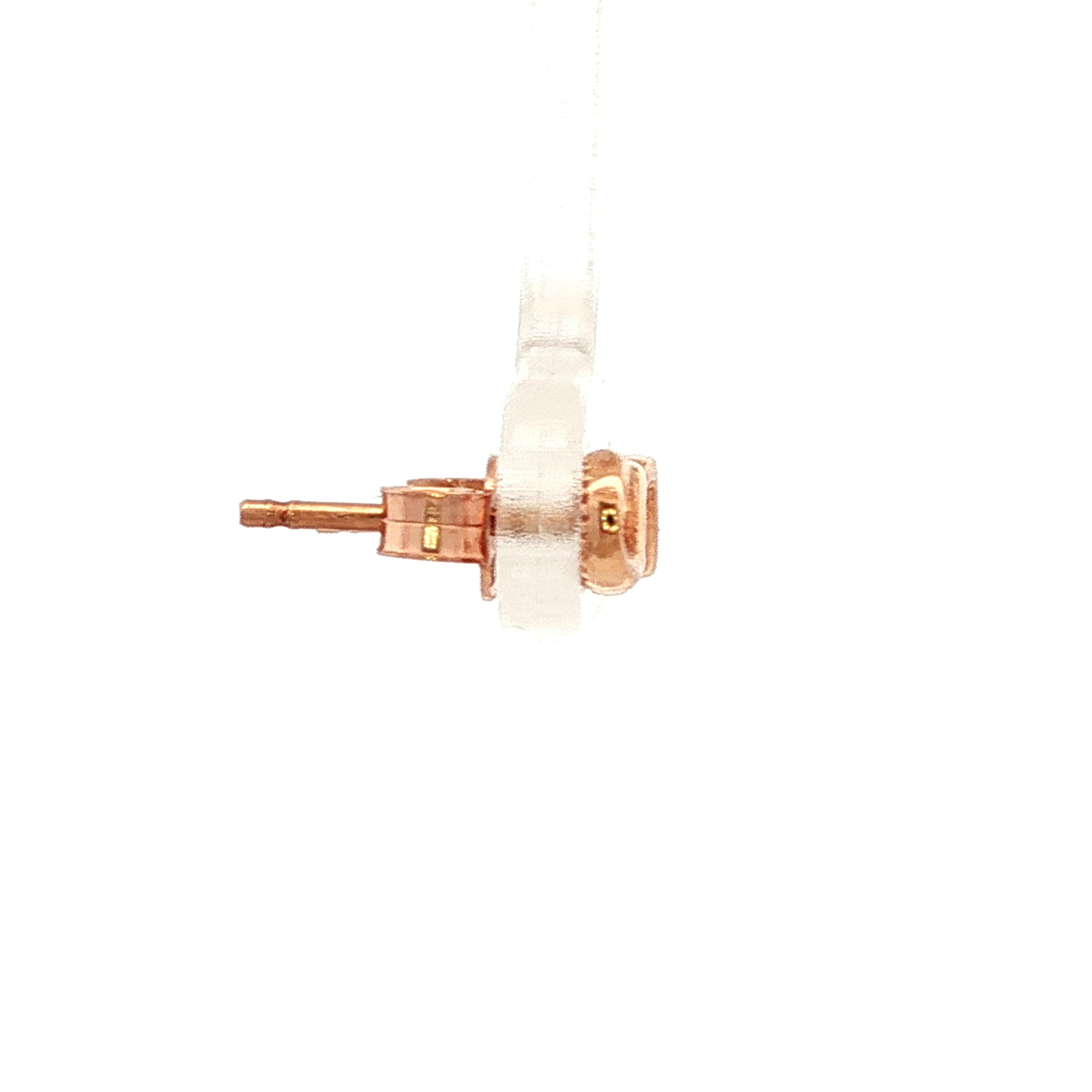 Infinity Stud Earring in Rose Gold