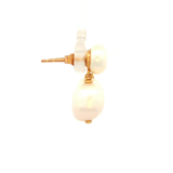 Maxine Stud Earrings in Yellow Gold