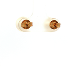 Broome South Sea Stud Earrings in Yellow Gold