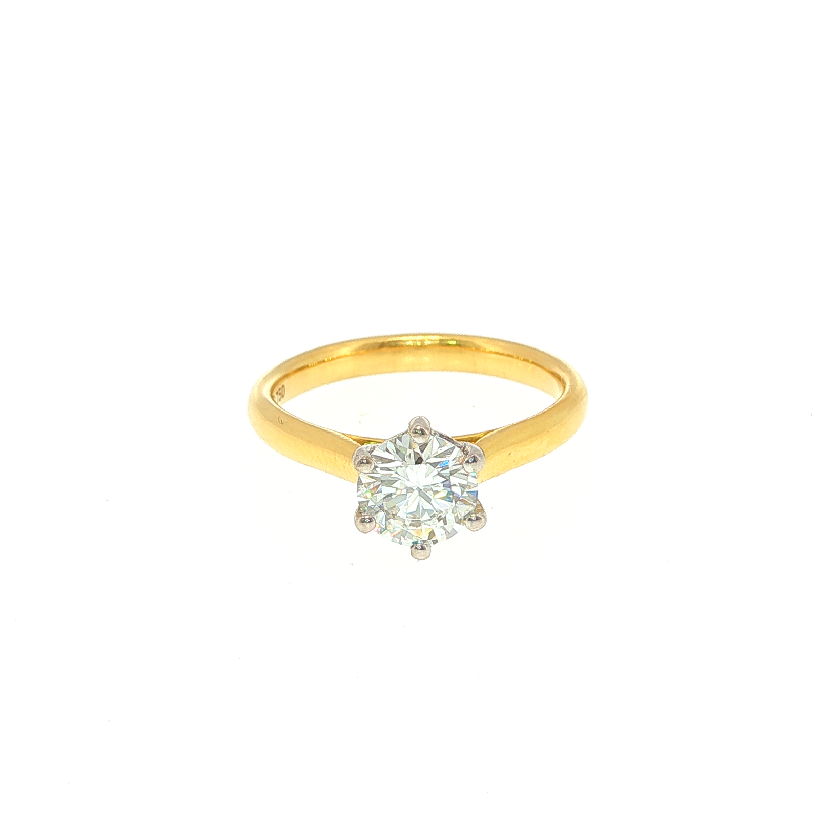 Round Brilliant Cut Diamond Engagement Ring
