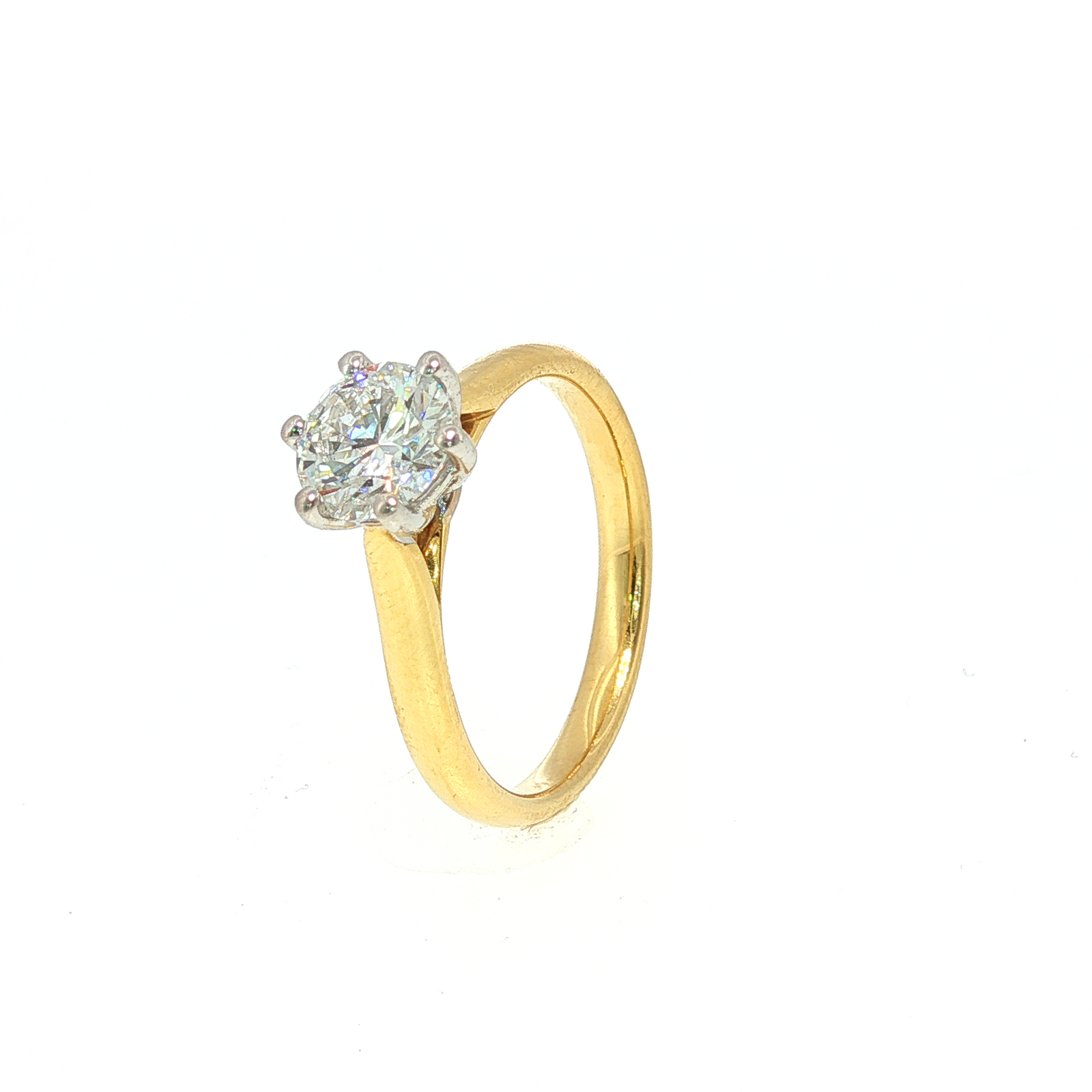 Round Brilliant Cut Diamond Engagement Ring
