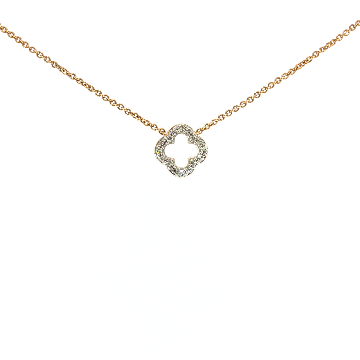 Classic Solitaire Pendant Necklace in Yellow Gold