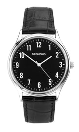 Sekonda Men's Classic Leather Strap Watch