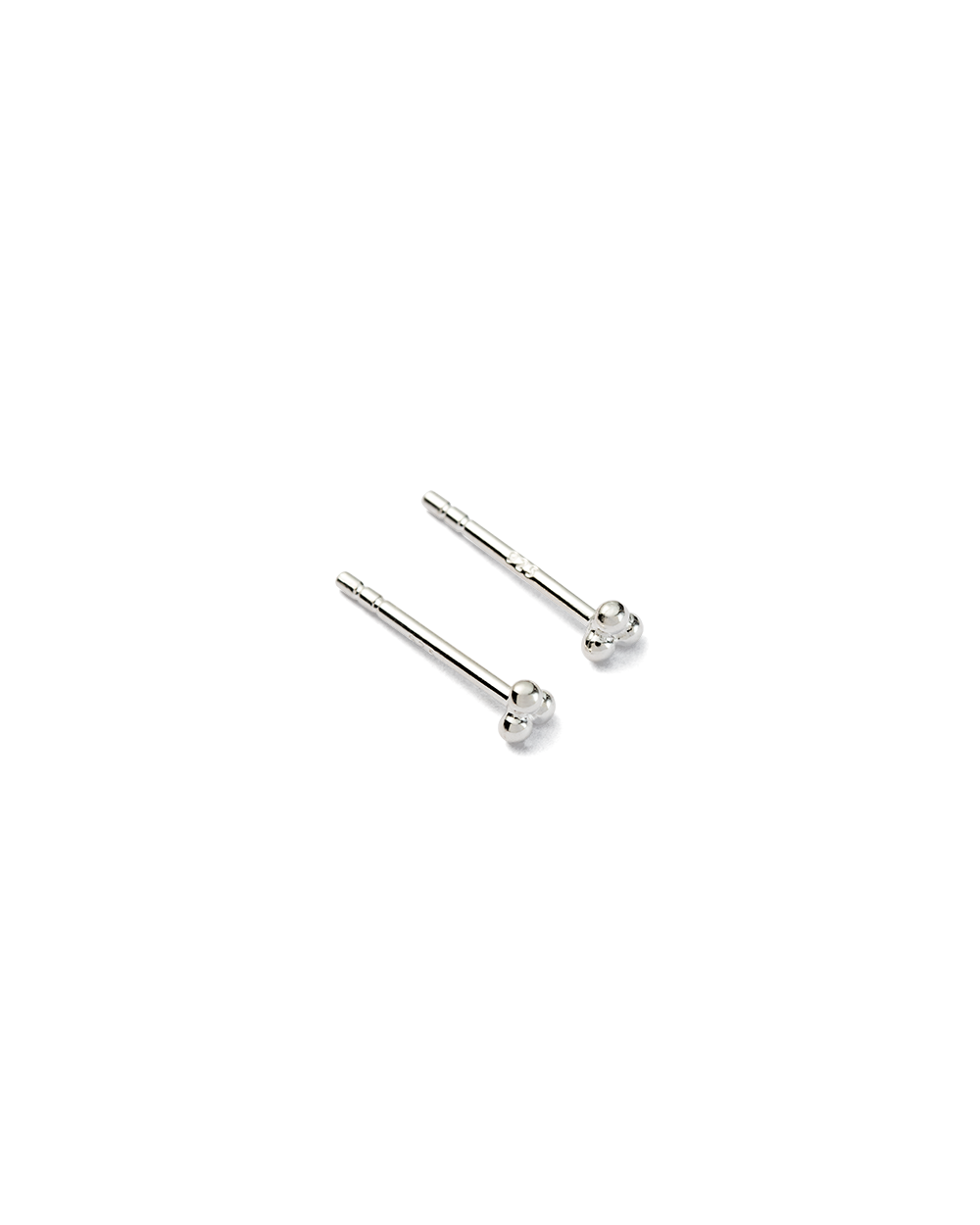 Kirstin Ash Sterling Silver Three Dot Studs