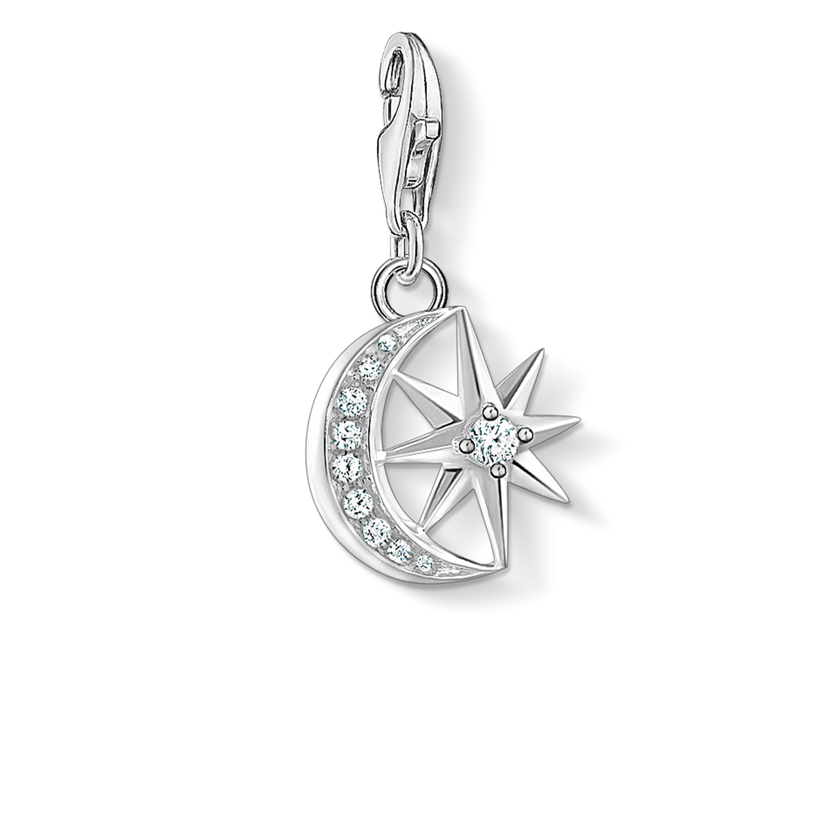 THOMAS SABO Charm Pendant Star &amp; Moon